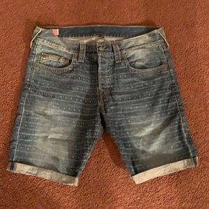 Men’s True Religion denim shorts